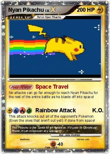 Pokemon Nyan Pikachu
