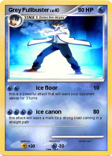 Pokemon Grey Fullbuster