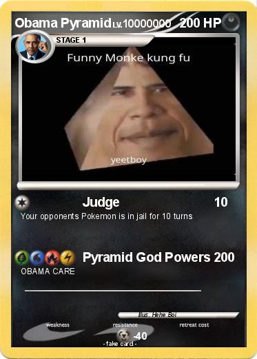 Pokemon Obama Pyramid
