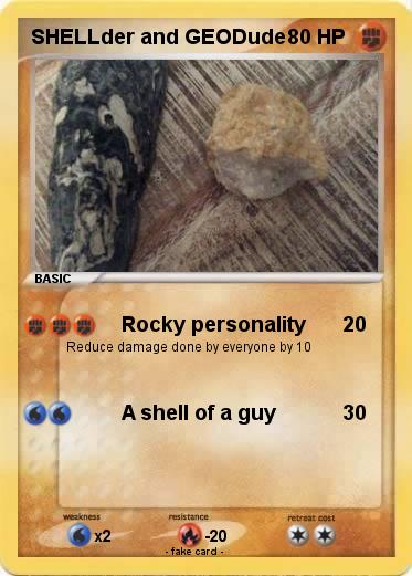 Pokemon SHELLder and GEODude