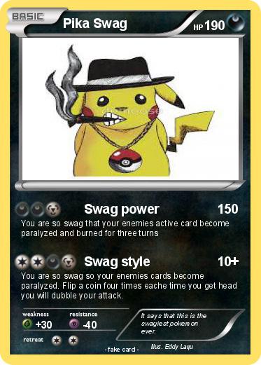 Pokemon Pika Swag