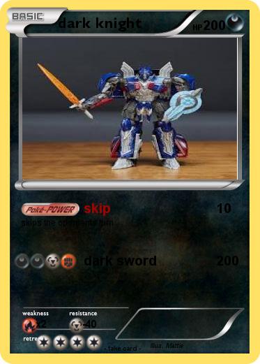 Pokemon dark knight