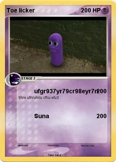Pokemon Toe licker