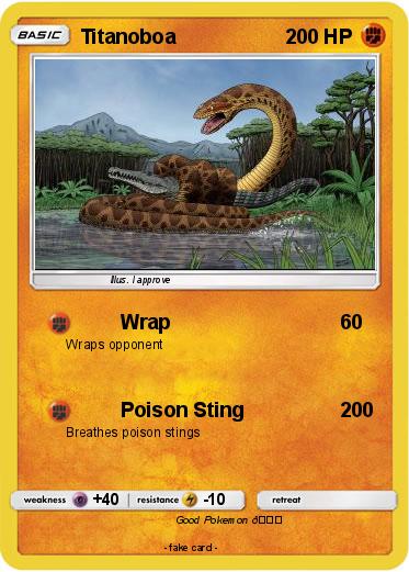 Pokemon Titanoboa