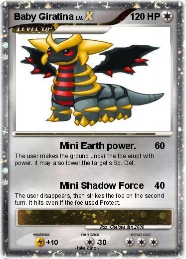 Pokemon Baby Giratina