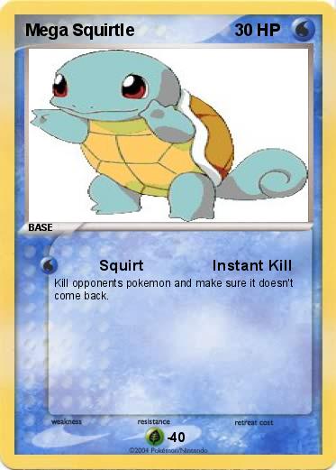 Pokemon Mega Squirtle