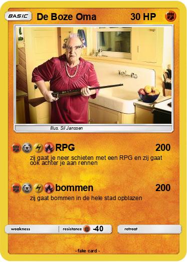 Pokemon De Boze Oma
