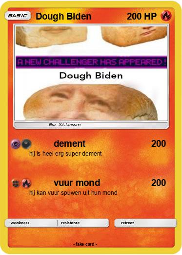 Pokemon Dough Biden