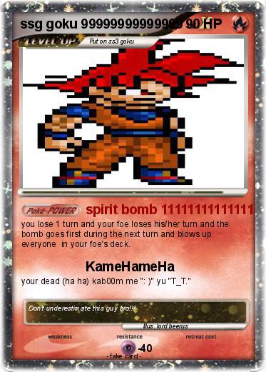 Pokemon ssg goku 99999999999999