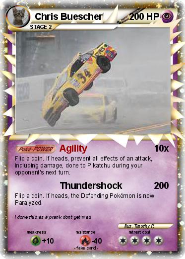 Pokemon Chris Buescher