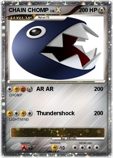 Pokemon CHAIN CHOMP