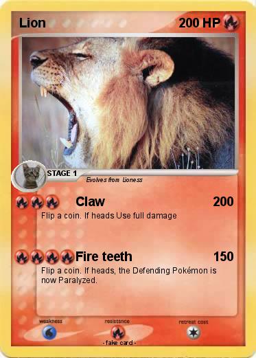 Pokemon Lion