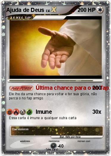 Pokemon Ajuda de Deus