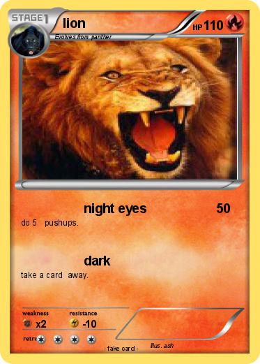 Pokemon lion