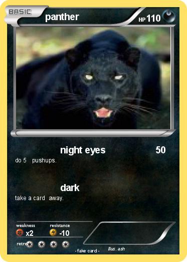 Pokemon panther