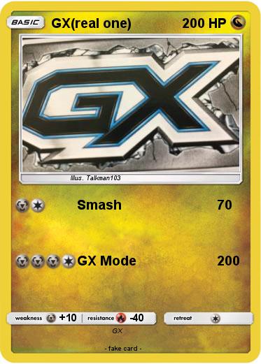 Pokemon GX(real one)