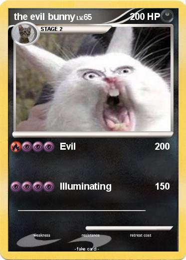 Pokemon the evil bunny
