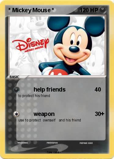Pokemon * Mickey Mouse *