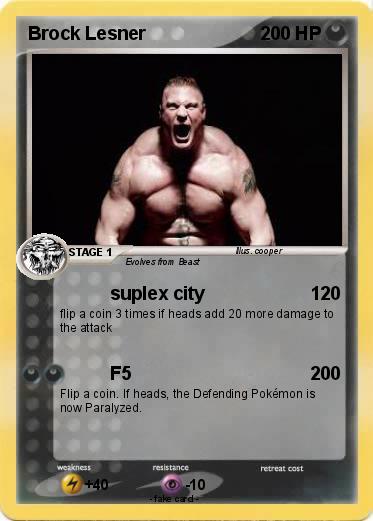 Pokemon Brock Lesner