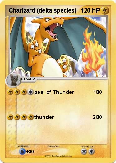 Pokemon Charizard (delta species)