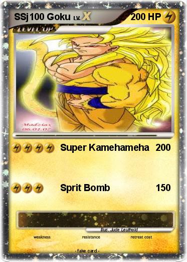 Pokemon SSj100 Goku