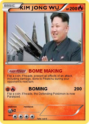 Pokemon KIM JONG WU