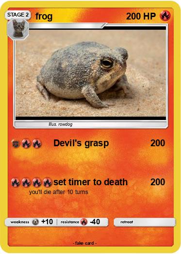 Pokemon frog