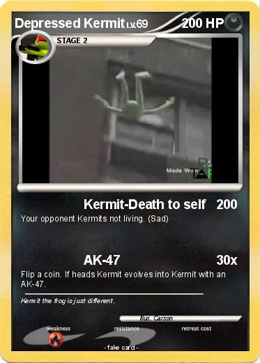 Pokemon Depressed Kermit