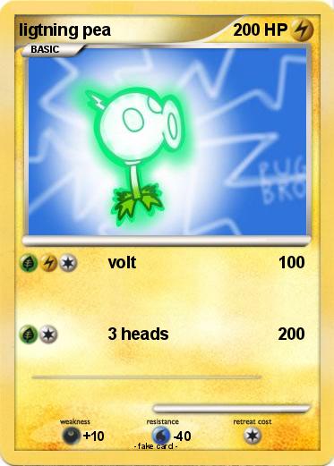 Pokemon ligtning pea