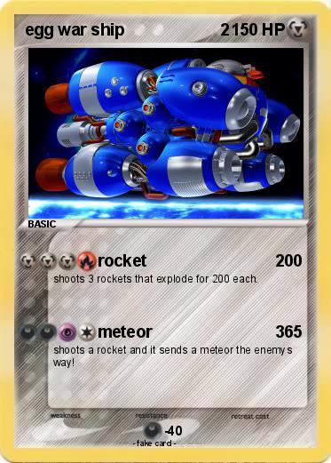 Pokemon egg war ship                     2