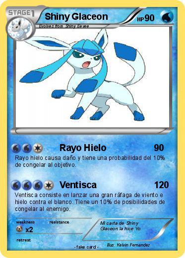Pokemon Shiny Glaceon