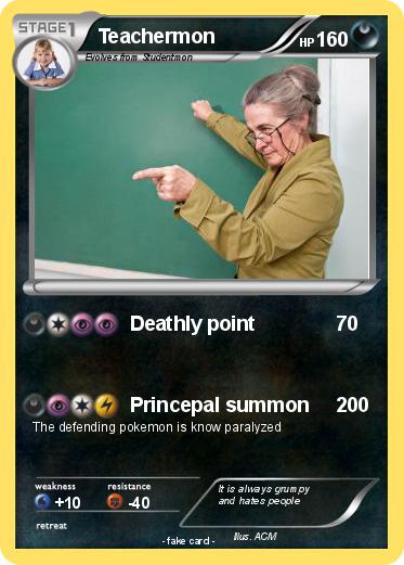 Pokemon Teachermon