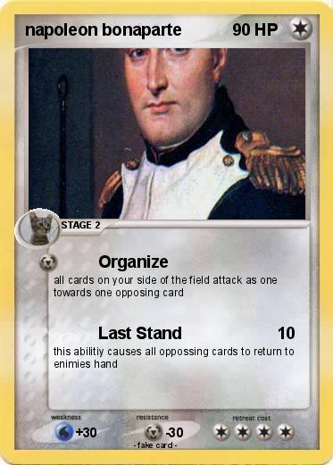 Pokemon napoleon bonaparte
