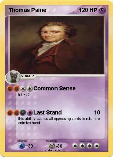 Pokemon Thomas Paine