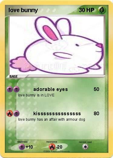Pokemon love bunny