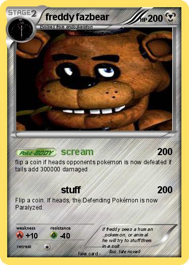 Pokemon freddy fazbear