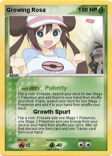Pokemon Growing Rosa
