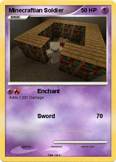 Pokemon Minecraftian Soldier
