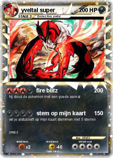 Pokemon yveltal super