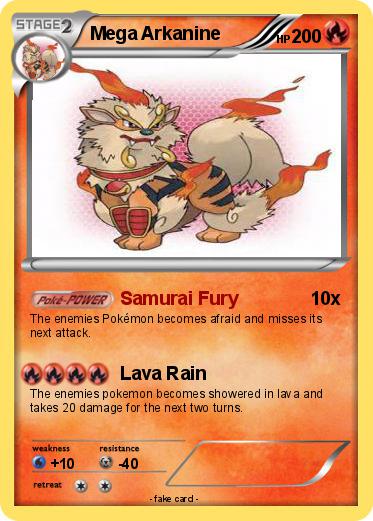 Pokemon Mega Arkanine