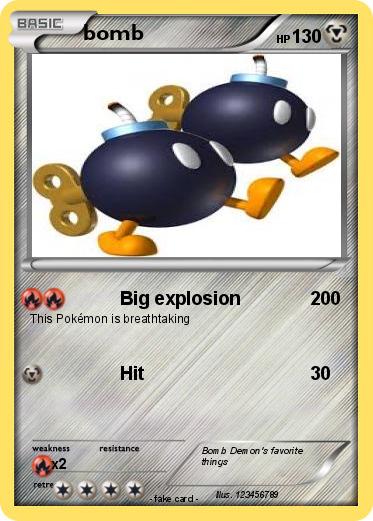 Pokemon bomb