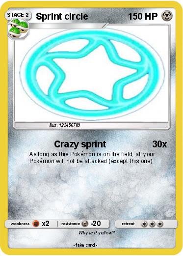 Pokemon Sprint circle