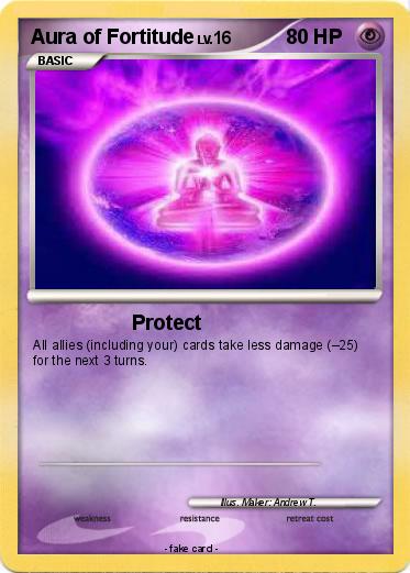 Pokemon Aura of Fortitude