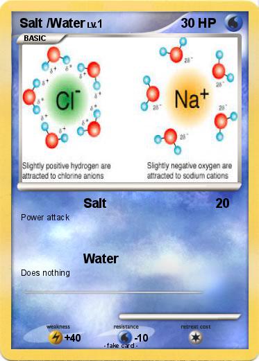Pokemon Salt /Water