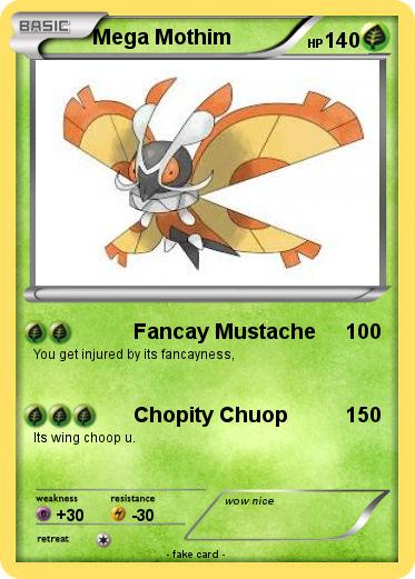 Pokemon Mega Mothim