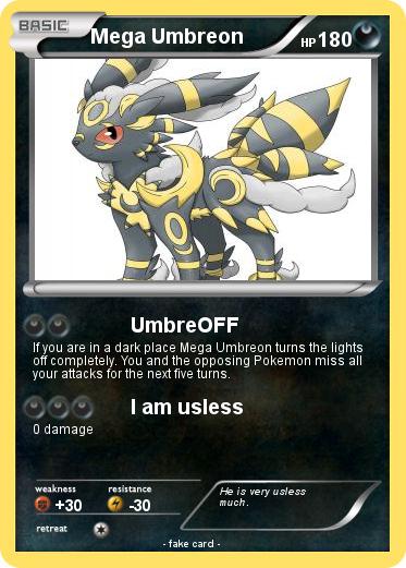Pokemon Mega Umbreon