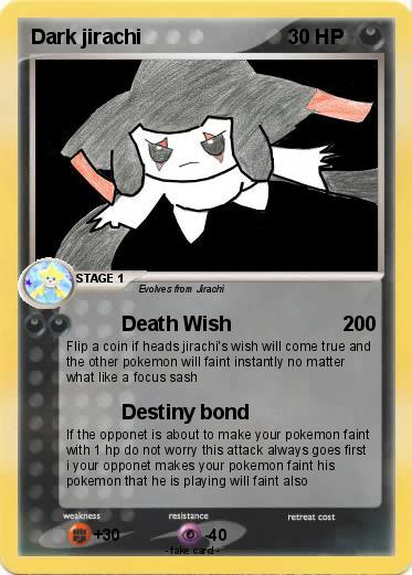Pokemon Dark jirachi