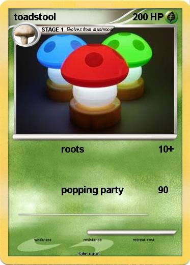 Pokemon toadstool