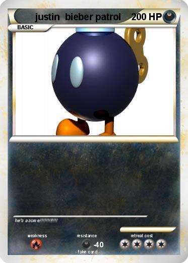 Pokemon justin  bieber patrol