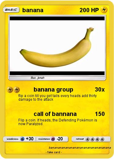 Pokemon banana